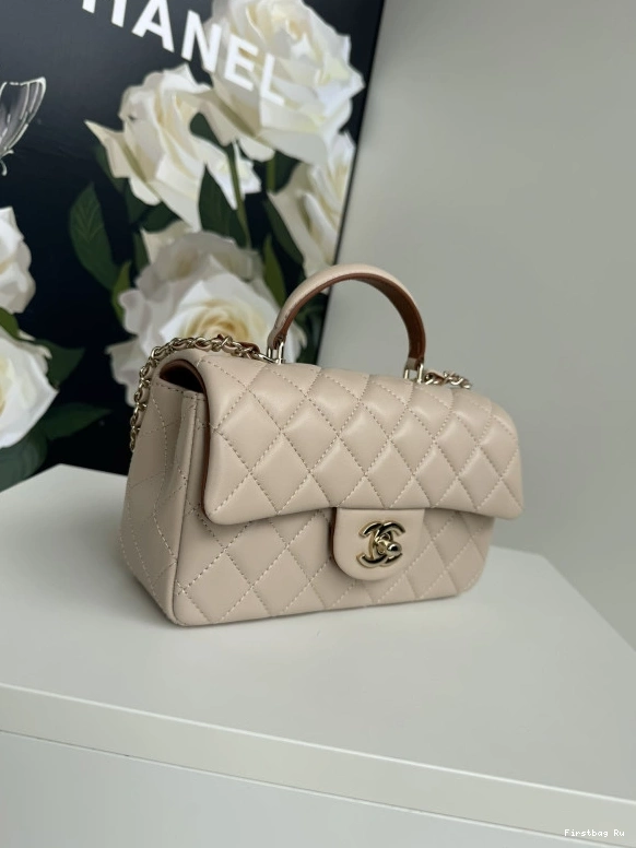 Firstbag Ru FLAP TOP BAG HANDLE-20*12*6cm WITH CHANEL 0710